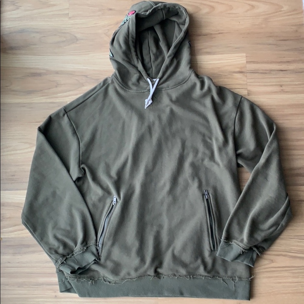 Olive Green Hoodie